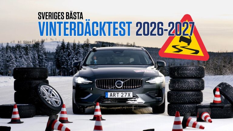 Test pneumatík Teknikens Värld 2026: 235/45 R18 — zimné pneumatiky